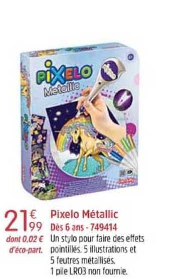 Pixelo Métallic