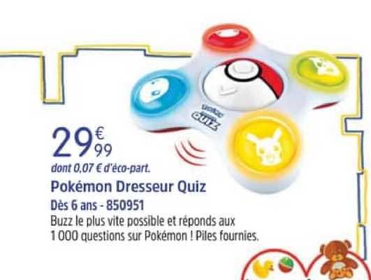 pokémon dresseur quiz