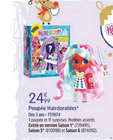poupée hairdorables