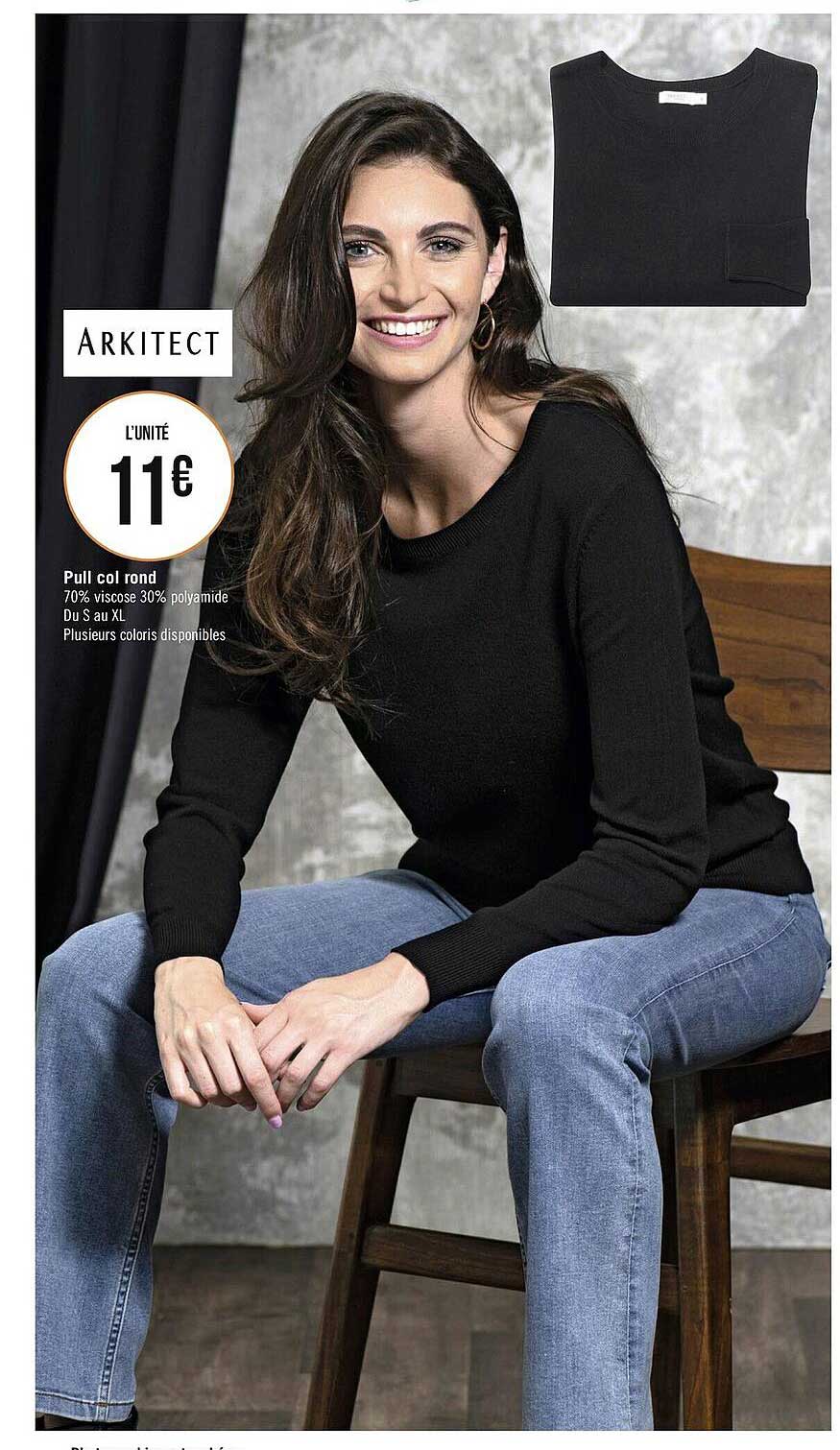 pull col rond arkitect