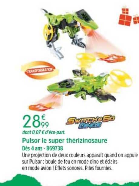 pulsor le super thérizinosaure