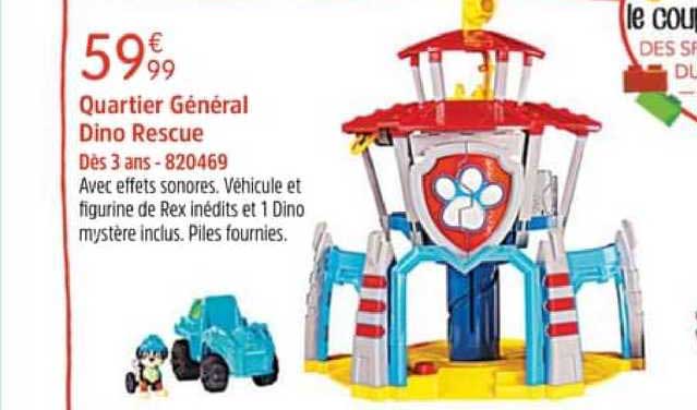 quartier général dino rescue