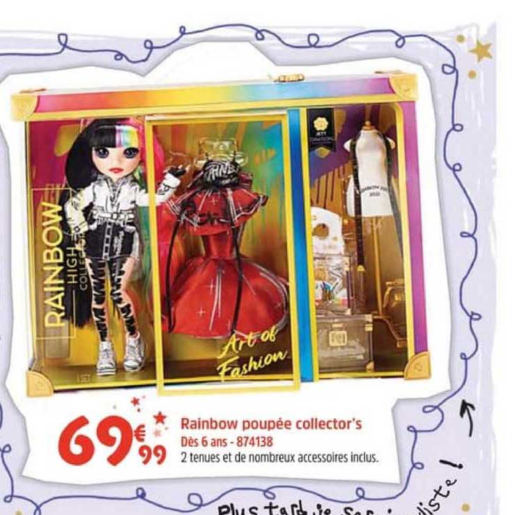 rainbow poupée collector's