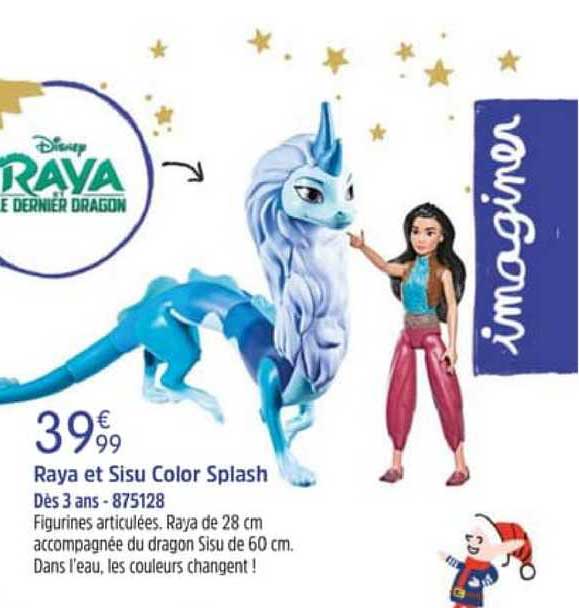raya et sisu color splash disney raya