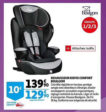 Rehausseur Kidfix Confort Boulgom