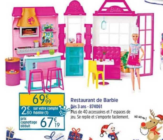 restaurant de barbie
