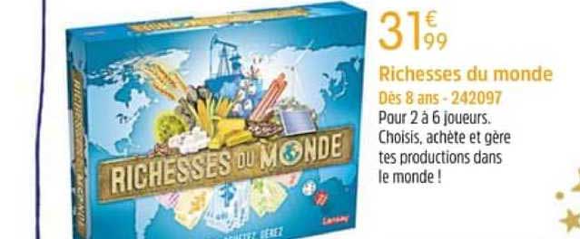 richesses du monde