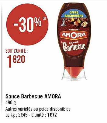 Sauce Barbecue Amora