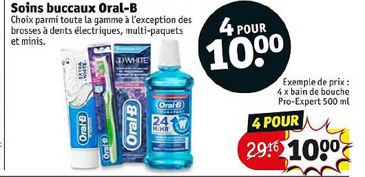 soins buccaux oral-b