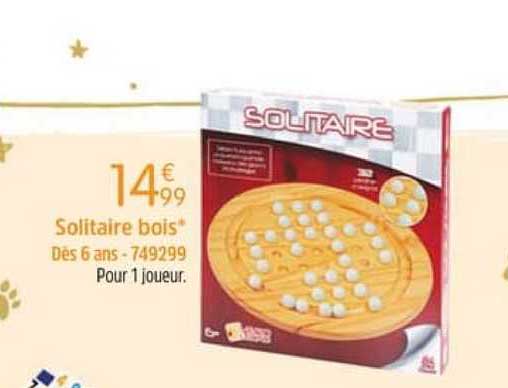 solitaire bois