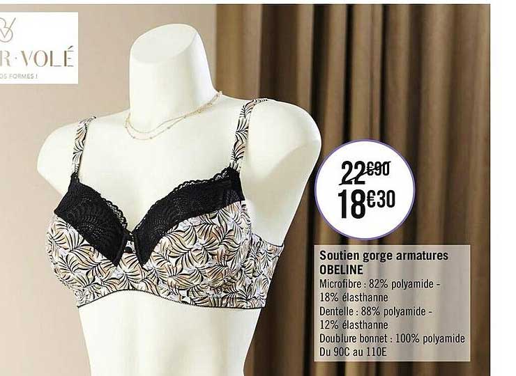 soutien gorge armatures obeline