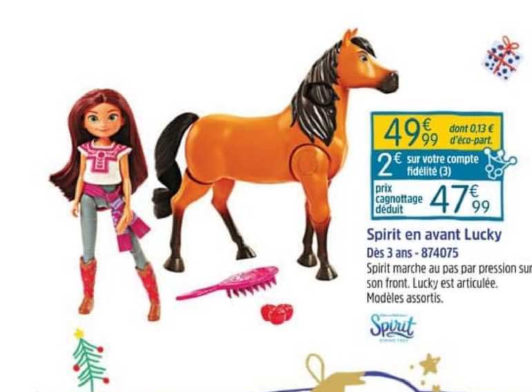 spirit en avant lucky