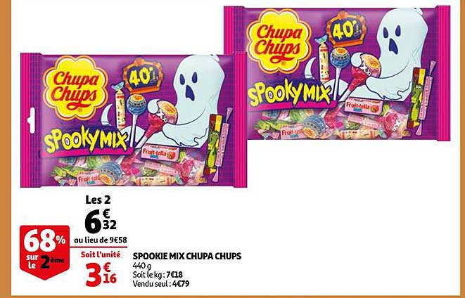 spookie mix chupa chups