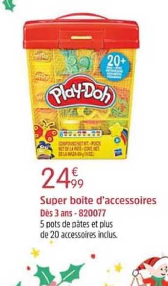 super boite d'accessoires play-doh