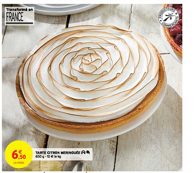 Tarte Citron Meringuée