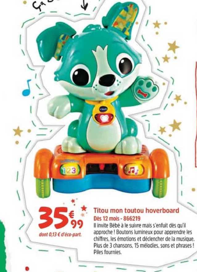 titou mon toutou hoverboard