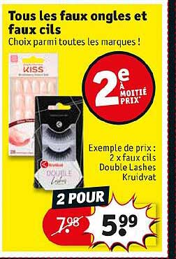 tous les faux ongles et faux cils