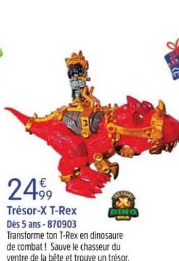 trésor-x t-rex
