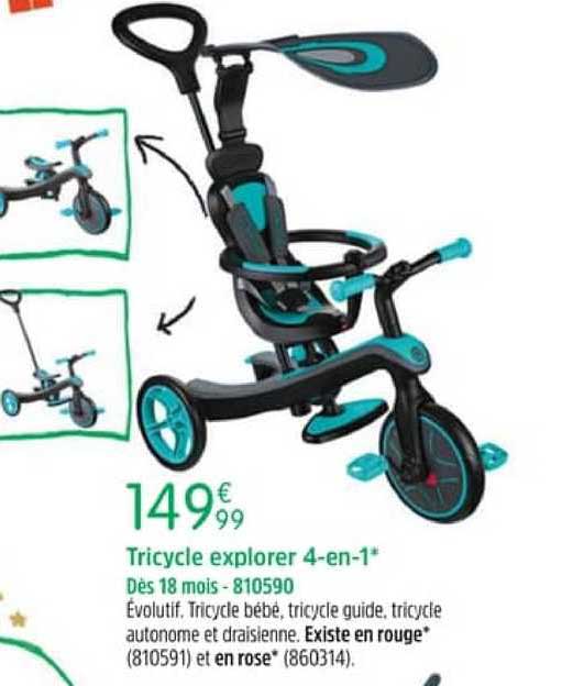 tricycle explorer 4-en-1