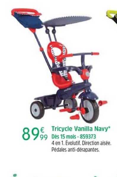 tricycle vanilla navy