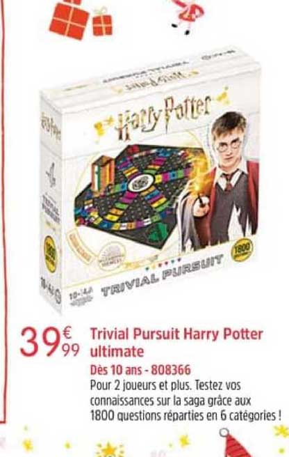 trivial pursuit harry potter ultimate