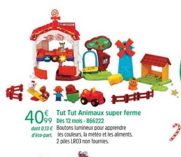 tut tut animaux super ferme