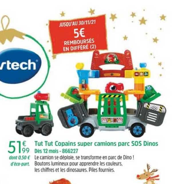 tut tut copains super camions parc sos dinos vtech
