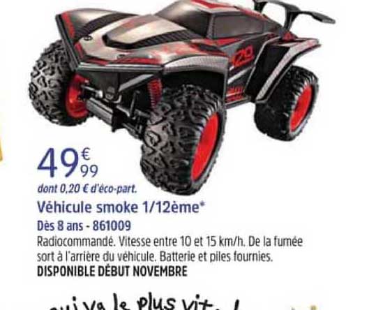 véhicule smoke 1-12ème