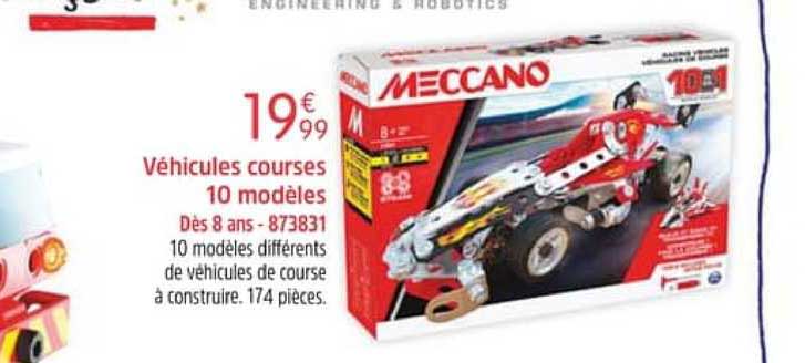 Véhicules Courses 10 Modèles