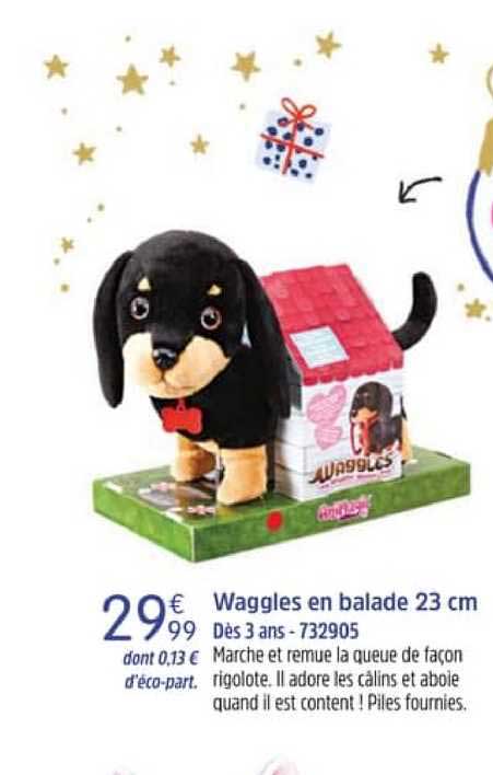 waggles en balade 23 cm