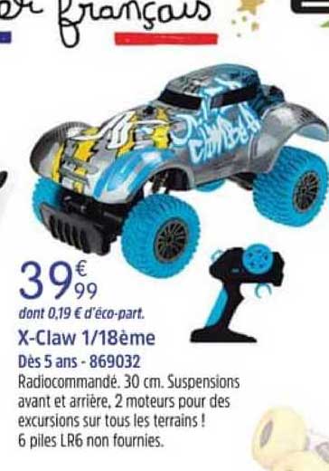 x-claw 1-18ème