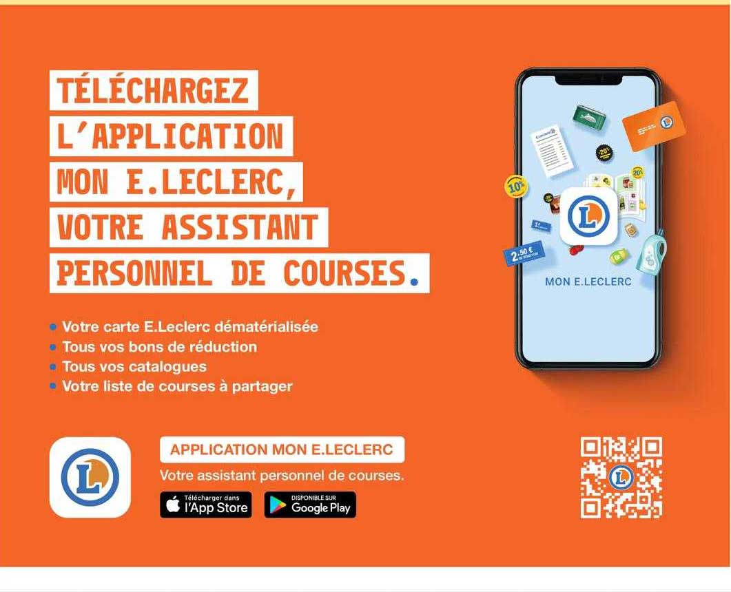 application mon e.leclerc