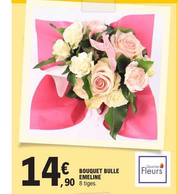 bouquet bulle emeline