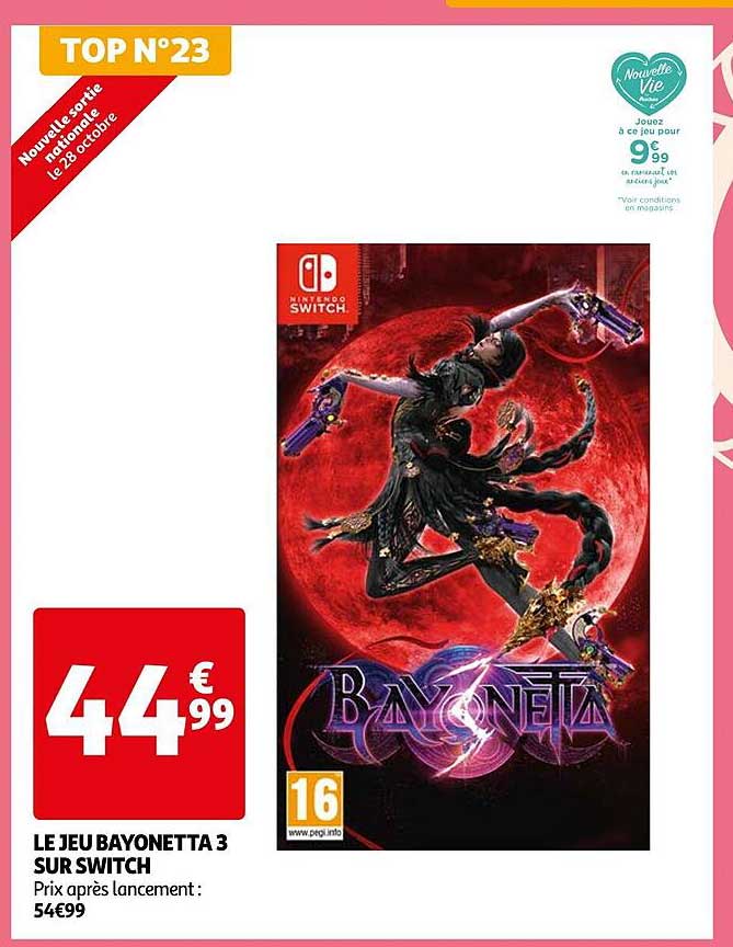 Le Jeu Bayonetta 3 Sur Switch
