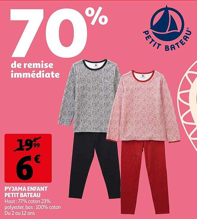 pyjama enfant petit bateau