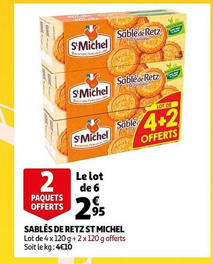 sablés de retz st michel