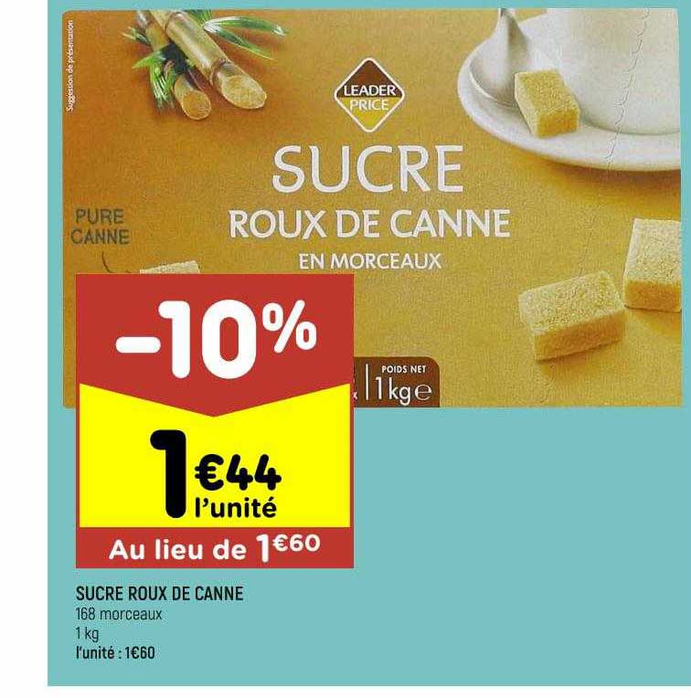 sucre roux de canne