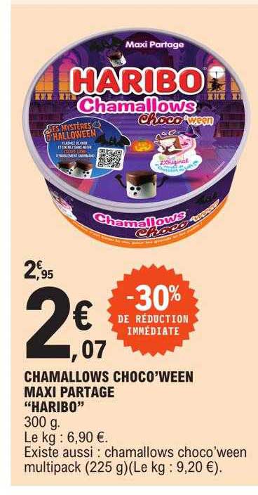 chamallows choco'ween maxi partage "haribo"
