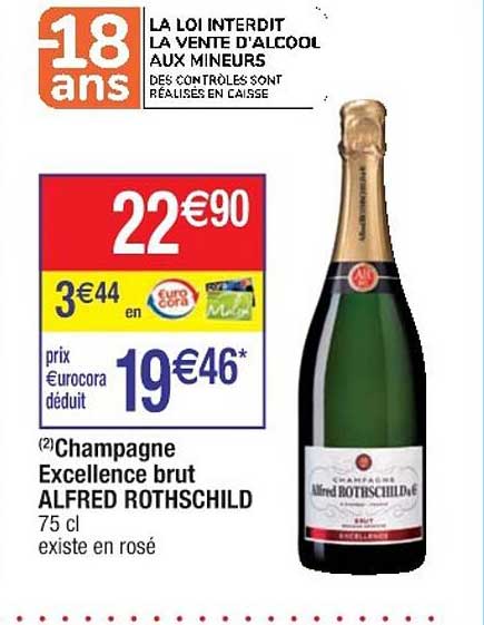 champagne excellence brut alfred rothschild