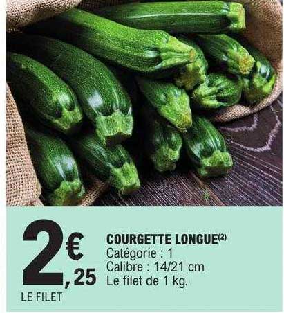 Courgette Longue