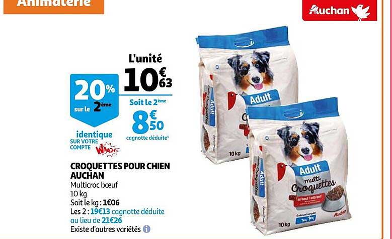 Croquettes Pour Chien Auchan