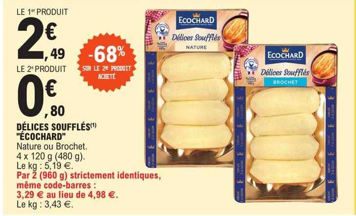 Délices Soufflés "écochard"