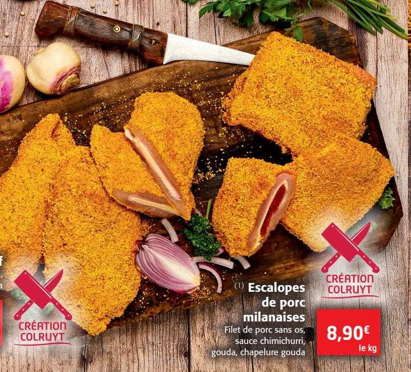 Escalopes De Porc Milanaises