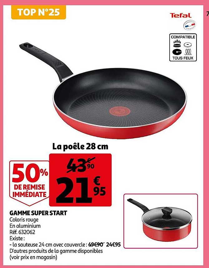 Gamme Super Start Tefal