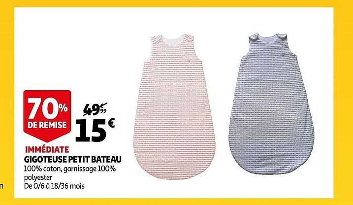 gigoteuse petit bateau