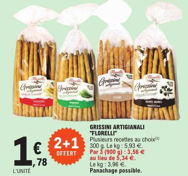 grissini artigianali "florelli"