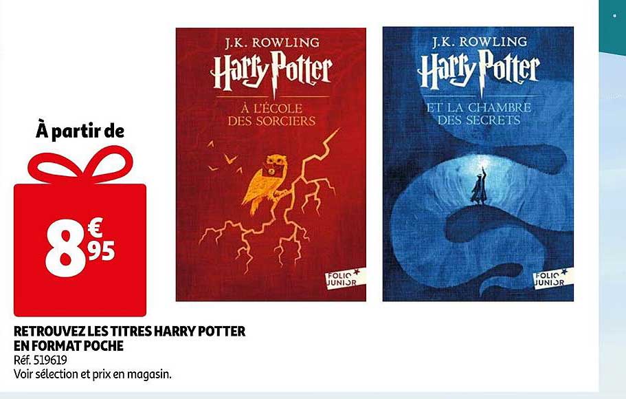harry potter en format poche
