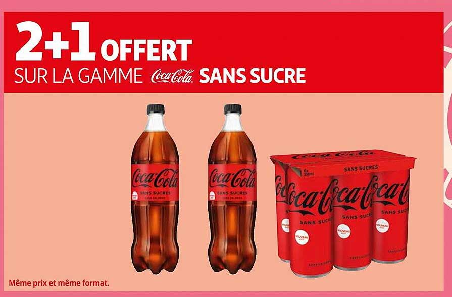 la gamme coca-cola sans sucre