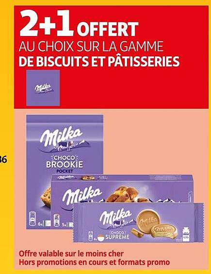 La Gamme De Biscuits Et Pâtisseries Milka
