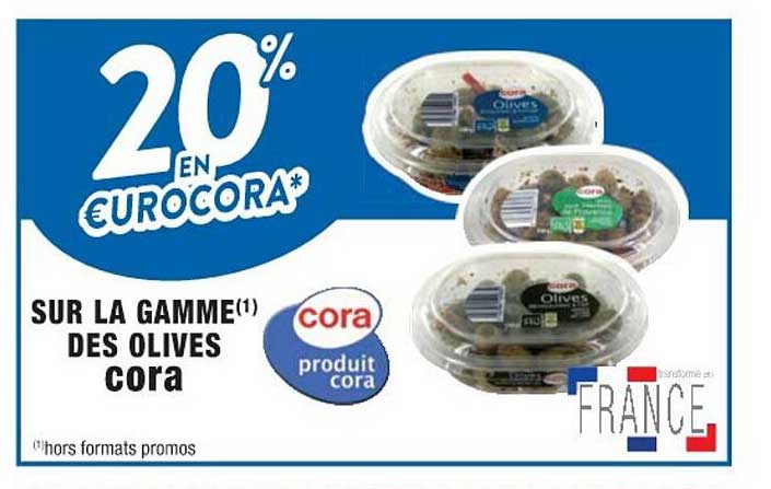 La Gamme Des Olives Cora